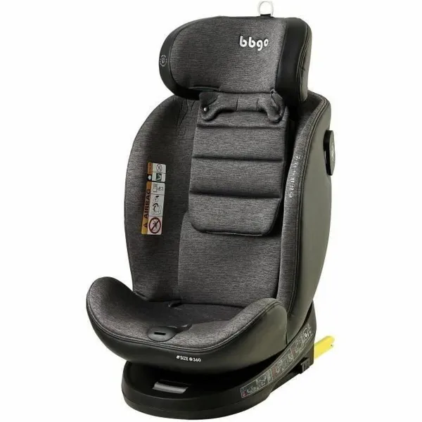 Auto Krēsls BBGO Pelēks 0 (de 0 a 10 kilos) 0+ (de 0 a 13 kilos) I (9 - 18 kg) II (15-25 kg) III (22 - 36 kg) Bērnu ECE R129