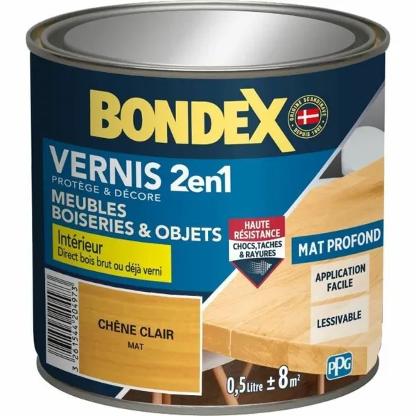 Akrila krāsa Bondex Bēšs 500 ml Akrīls