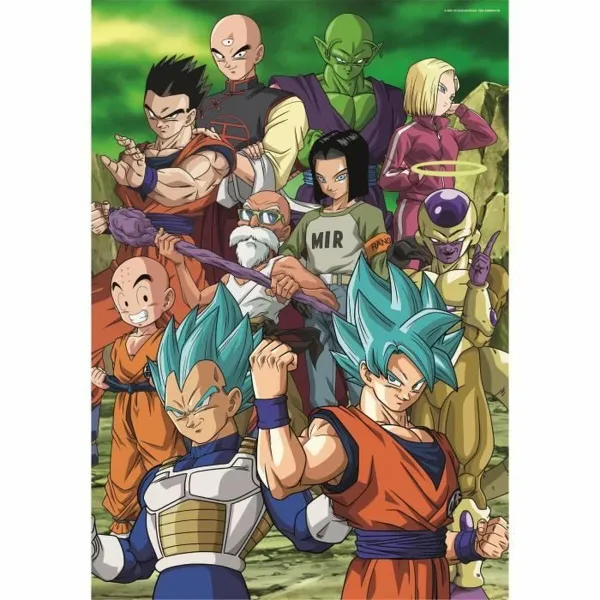 Puzle un domino komplekts Clementoni Dragon Ball Super (4 gb.)