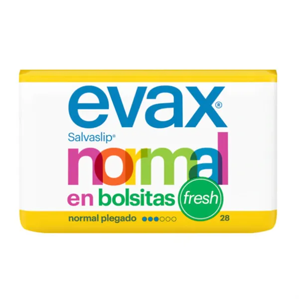 Evax  Fresh Fresh Pantyliners Small Bags 28 Units