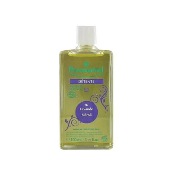 Puressentiel Organic Relaxation Massage Oil Lavender / Neroli 100ml