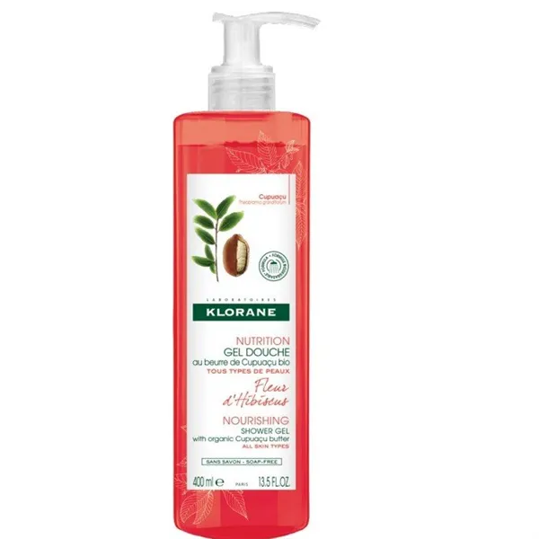 Klorane Shower Gel Hibiscus 400ml 