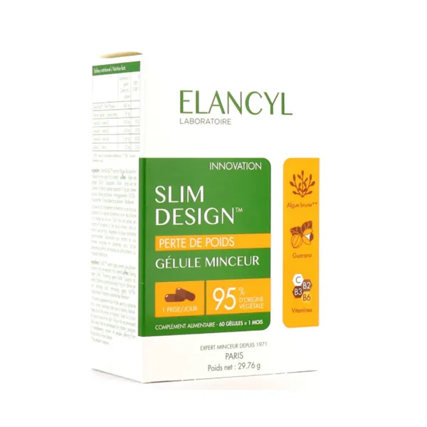 Elancyl Slim Design Slimming 60 Capsules 