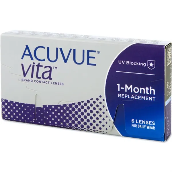 Acuvue Vita Contact Lenses 1 Mounth Replacement -2.00 BC/8.4 6 Units 