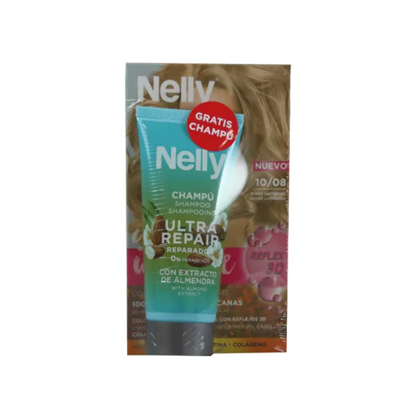 Nelly Dye Crème Intense 10.08 Light Blond Set 2 Pieces