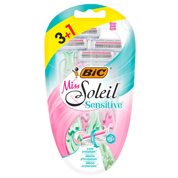 Maquina Bic Miss Soleils 3 1s Ensitive