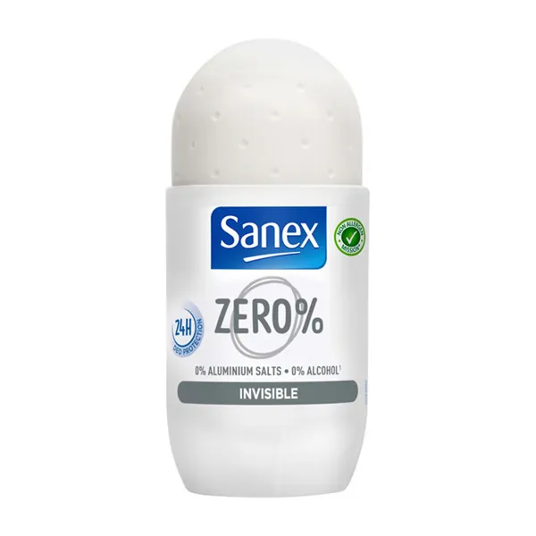 Sanex Zero Deodorant Invisible Roll On 50ml