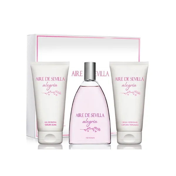 Aire de Sevilla Alegría Eau De Toilette Spray 150ml Set 3 Pieces