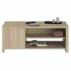 Centre Table Parisot Brown 110 x 42 x 60 cm