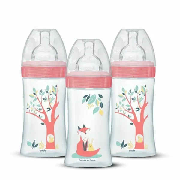 Kūdikio buteliukas Dodie 270 ml (3 vnt.)