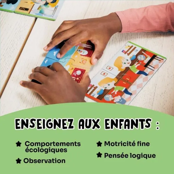 Puzle un domino komplekts Adventerra