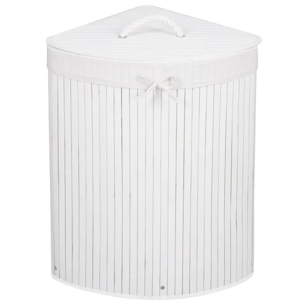 Bamboo laundry basket Springos HA0065 73l