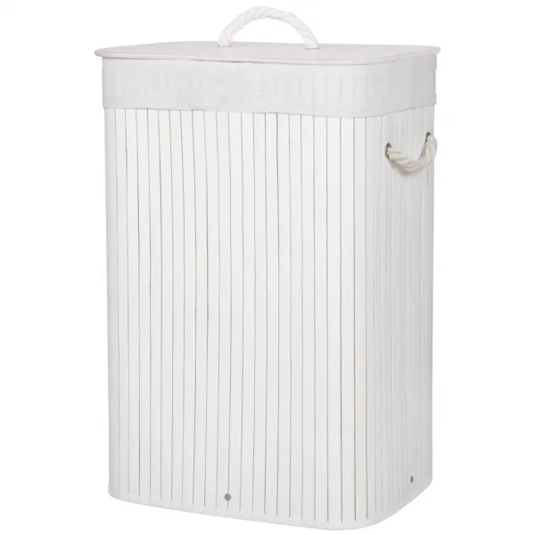 Bamboo laundry basket Springos HA0075 72l