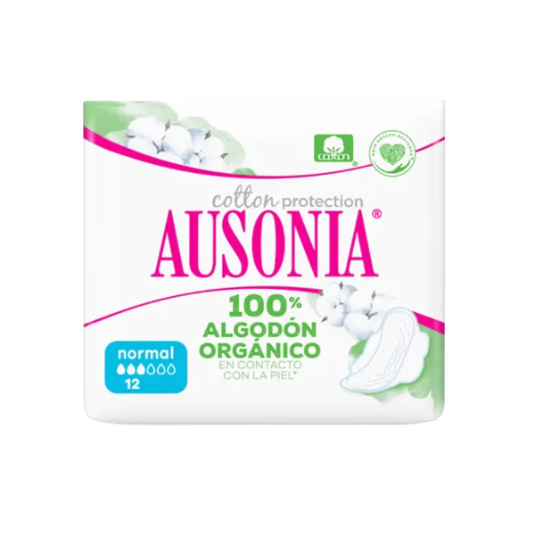 Ausonia Normal Organic Pantyliners 12 Units