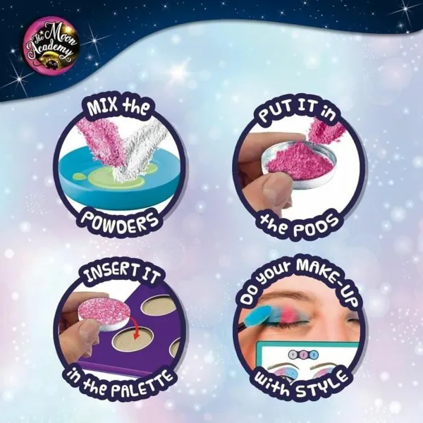 Meikkisetti Lisciani Giochi The Moon Academy Moon eyeshadows