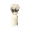 Vielong J&M Natural Bristle Shaving Brush 21mm White