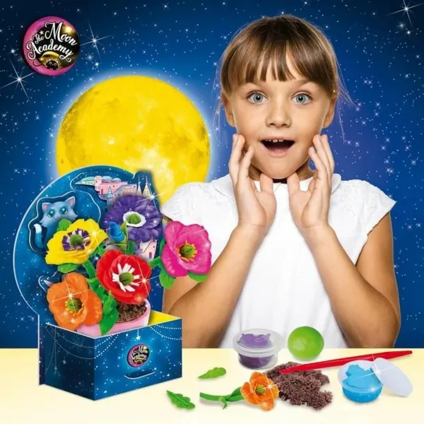 Ремесленный комплект Lisciani Giochi The Moon Academy Moon Flowers Разноцветный