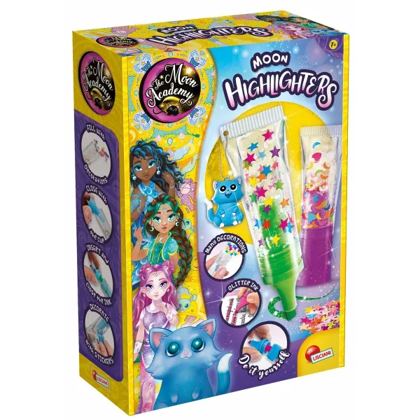 Ремесленный комплект Lisciani Giochi The Moon Academy Moon Highlighters Разноцветный