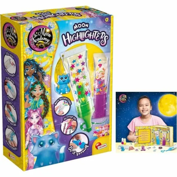 Ремесленный комплект Lisciani Giochi The Moon Academy Moon Highlighters Разноцветный