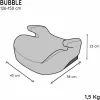 Auton Istuin Nania Musta III (22 - 36 kg) ECE R129