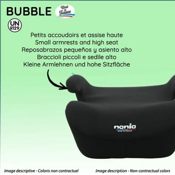 Auto Krēsls Nania Melns III (22 - 36 kg) Bērnu ECE R129