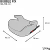 Auton Istuin Nania Musta III (22 - 36 kg) Lasten ECE R129