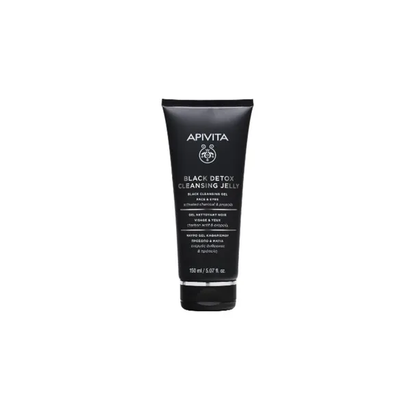 Apivita Cleansing Gel Black Detox 150ml