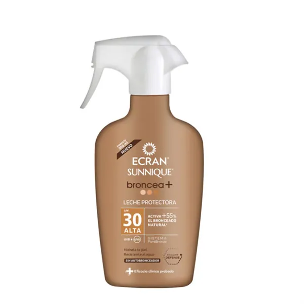 Ecran Sunnique Broncea+ Protective Milk Spf30 300ml