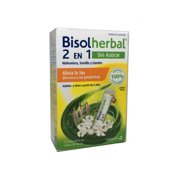 Bisolherbal 2 En 1 Sin Azucar 120ml