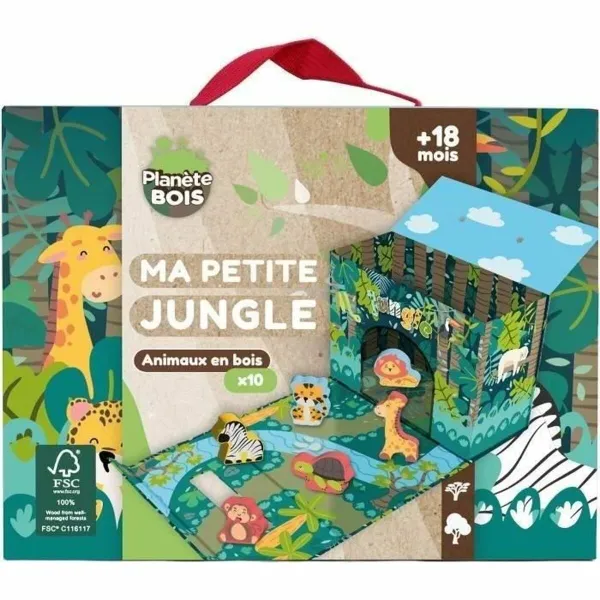 Hariv mäng kolm ühes Planete bois jungle