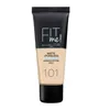 Maybelline Fit Me Matte & Poreless Foundation 101 True Ivory 30ml