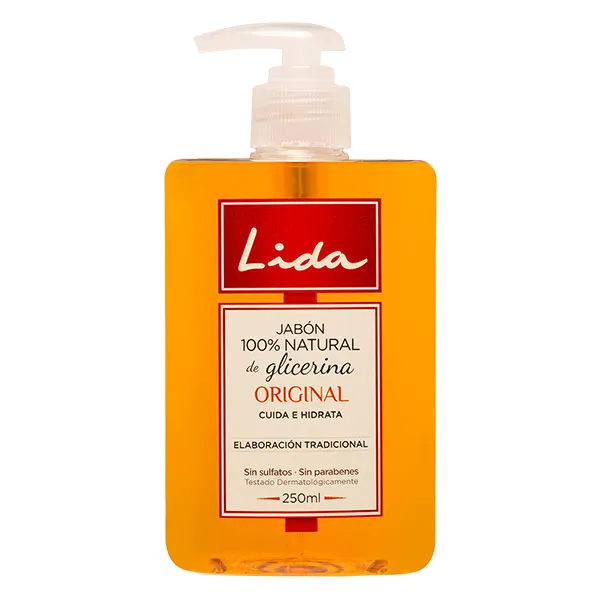 Jabon Manos Lida Glicerina 250 C-Dosificador