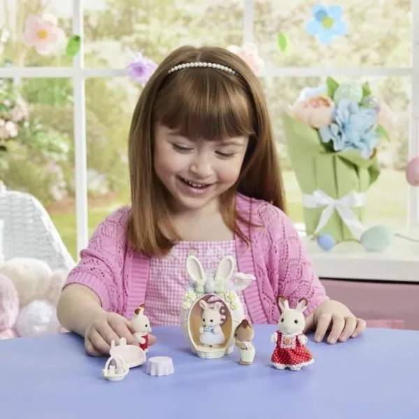 Набор кукол Sylvanian Families El escondite del huevo - 5802 Пластик