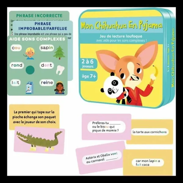 Opettavainen peli Asmodee Mon chihuahua