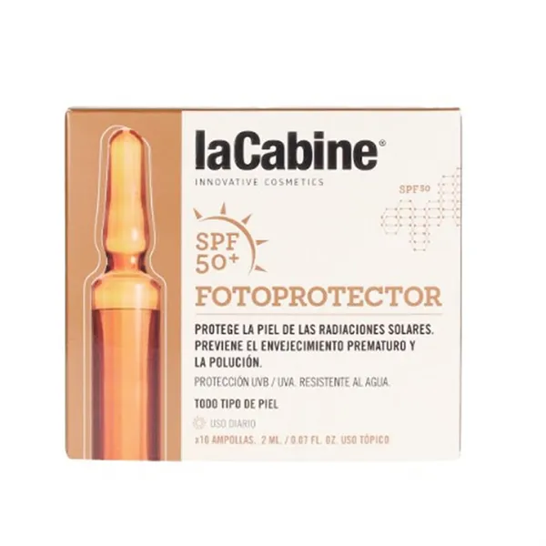 La Cabine Photoprotective Ampoules Spf50 10x2ml