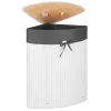 Бамбуковая корзина для белья Springos HA0158 60л