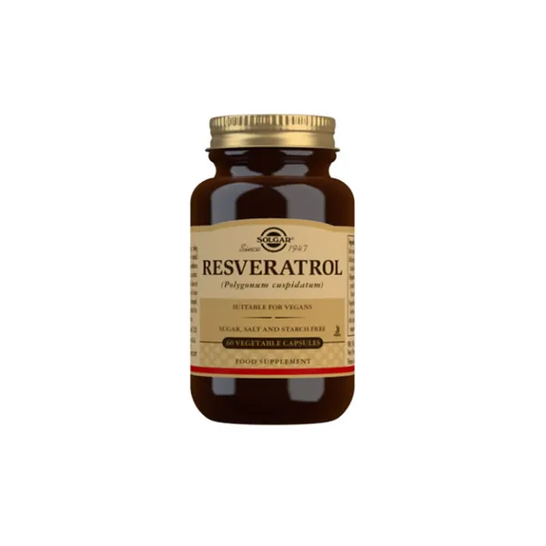 Solgar Resveratrol 100mg 60 Capsules