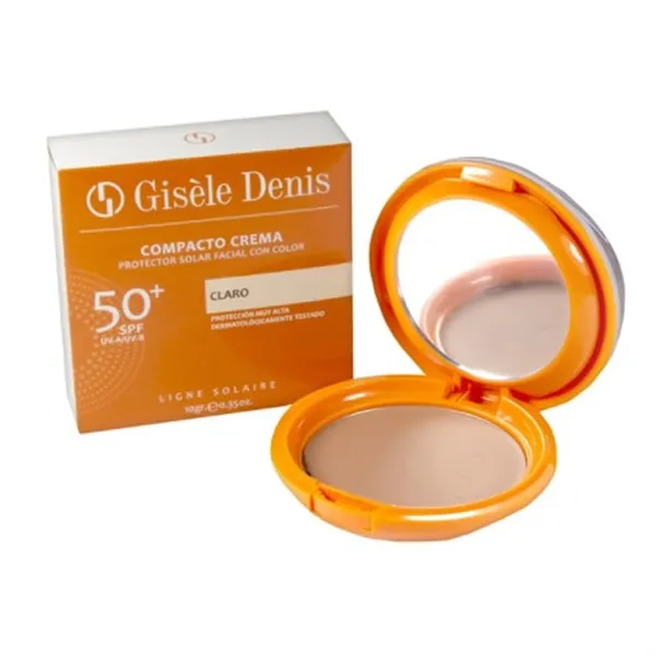 Gisèle Denis Compact Facial Sunscreen Cream Spf50 + Light Tone 10g