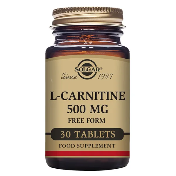 Solgar L-Carnitina 500mg 30 Tablets