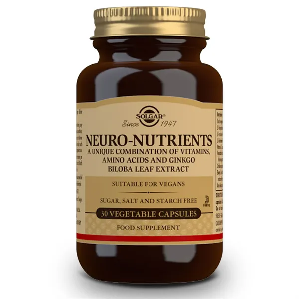 Solgar Neuro Nutrients 30 Capsules