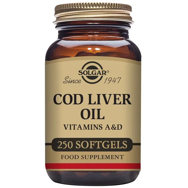 Solgar Cod Liver Oil 250 Capsules