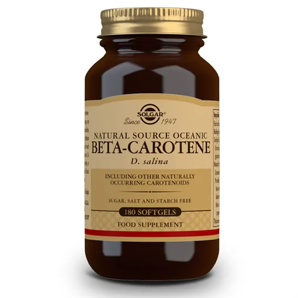 Solgar Beta-carotene 100% 7mg 180 Capsules