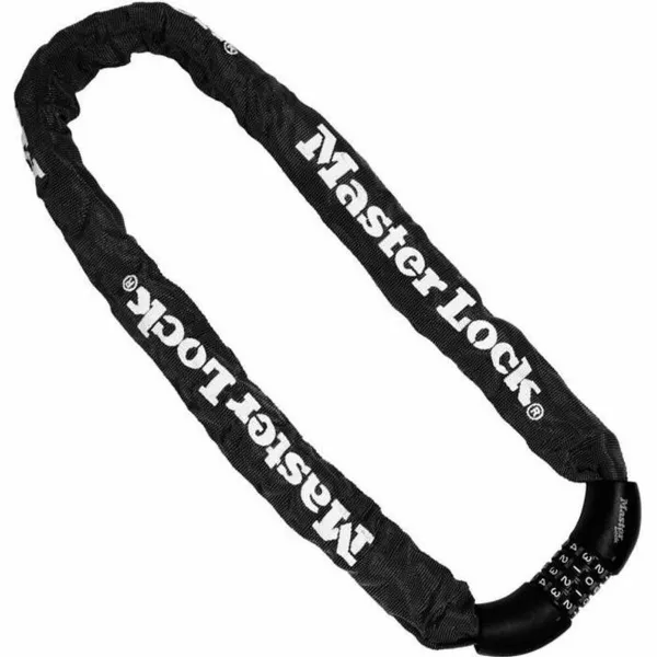 Kaapeli riippulukolla Master Lock 8392EURDPRO Musta