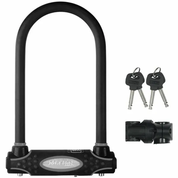Võtmega tabalukk Master Lock Punane