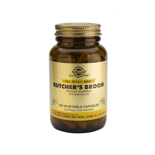 Solgar Butcher's Broom 100 Capsules