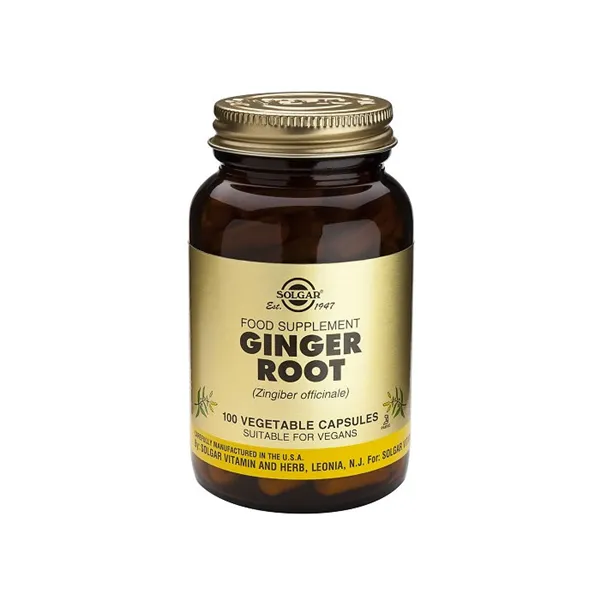 Solgar Ginger 100 Capsules