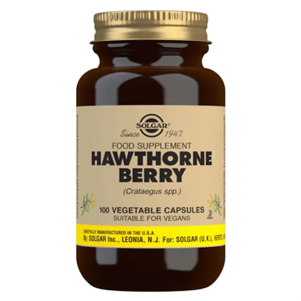 Solgar Hawthorn 100 Capsules