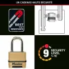 Кодовый замок Master Lock цинк