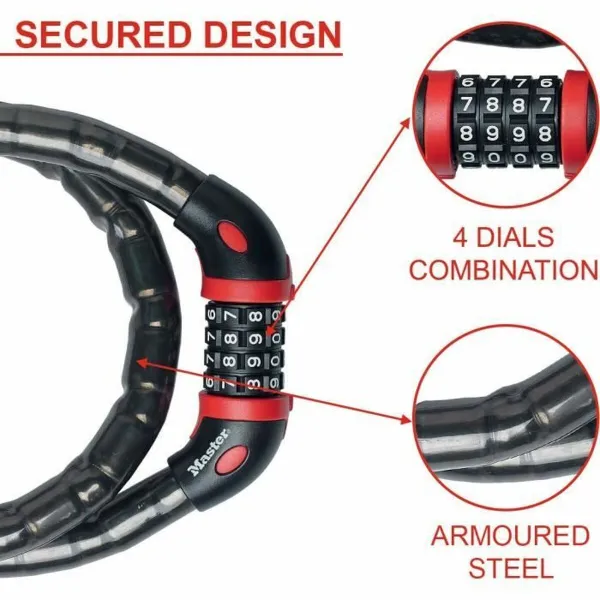 Цепь с замком Master Lock