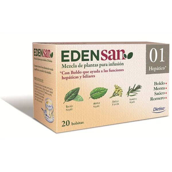 Dietisa Edensan 01 Hepatico 20 Filtros